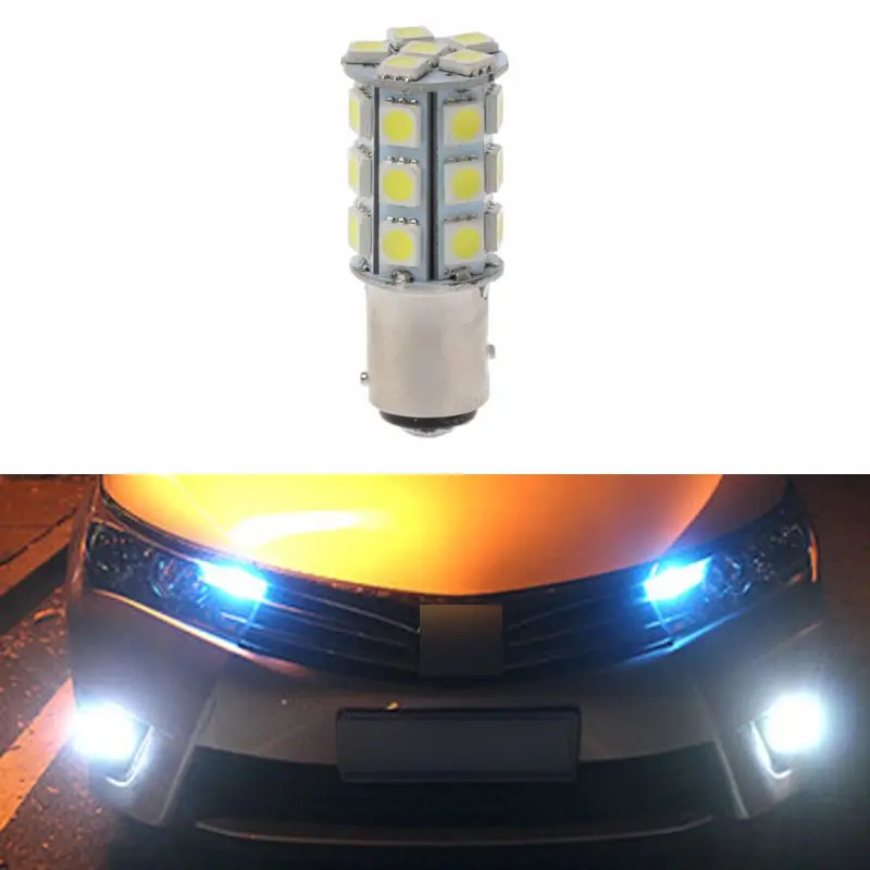 

1157 27SMD 5050 Car 12V LED Tail Brake Reverse Light Bulb Lamp White 12V New