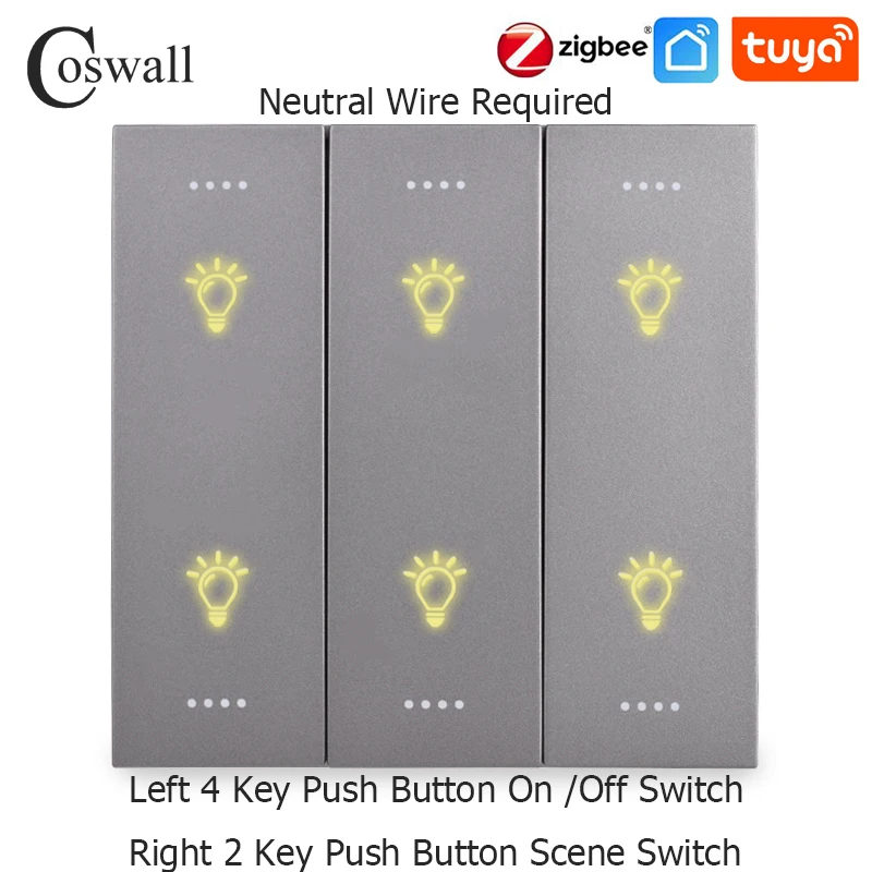4-2Key Zigbee Switch