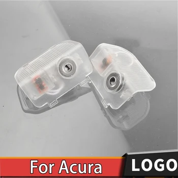

2pcs Car Logo Door Welcome Projector Light For Acura RDX TSX 2009 2010 2011 2012 2013 2014 Wireless Ghost Shadow Lamp