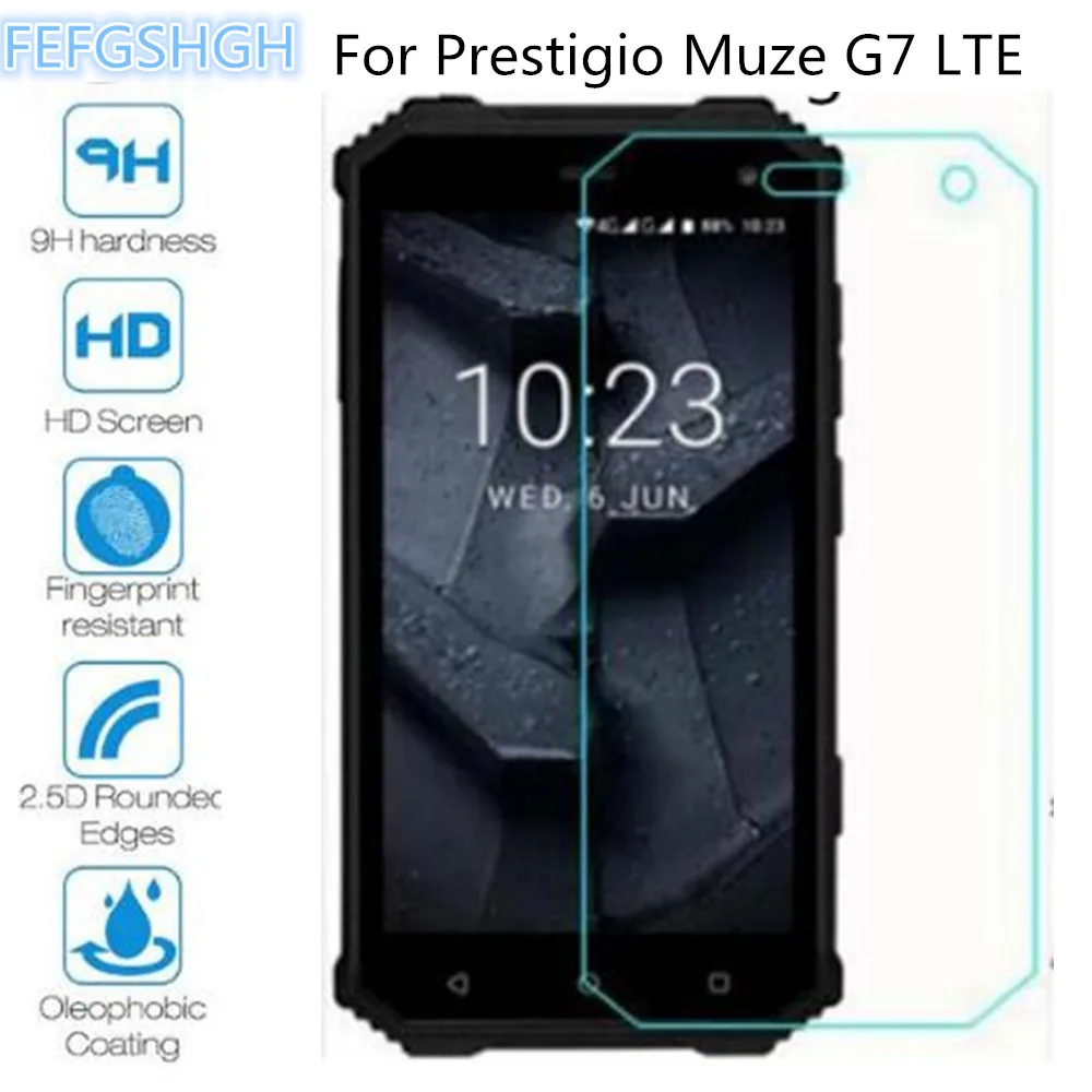 Закаленное стекло для Prestigio Muze G7 LTE Взрывозащищенный протектор экрана для Prestigio Muze G7 LTE защитная пленка, стекло