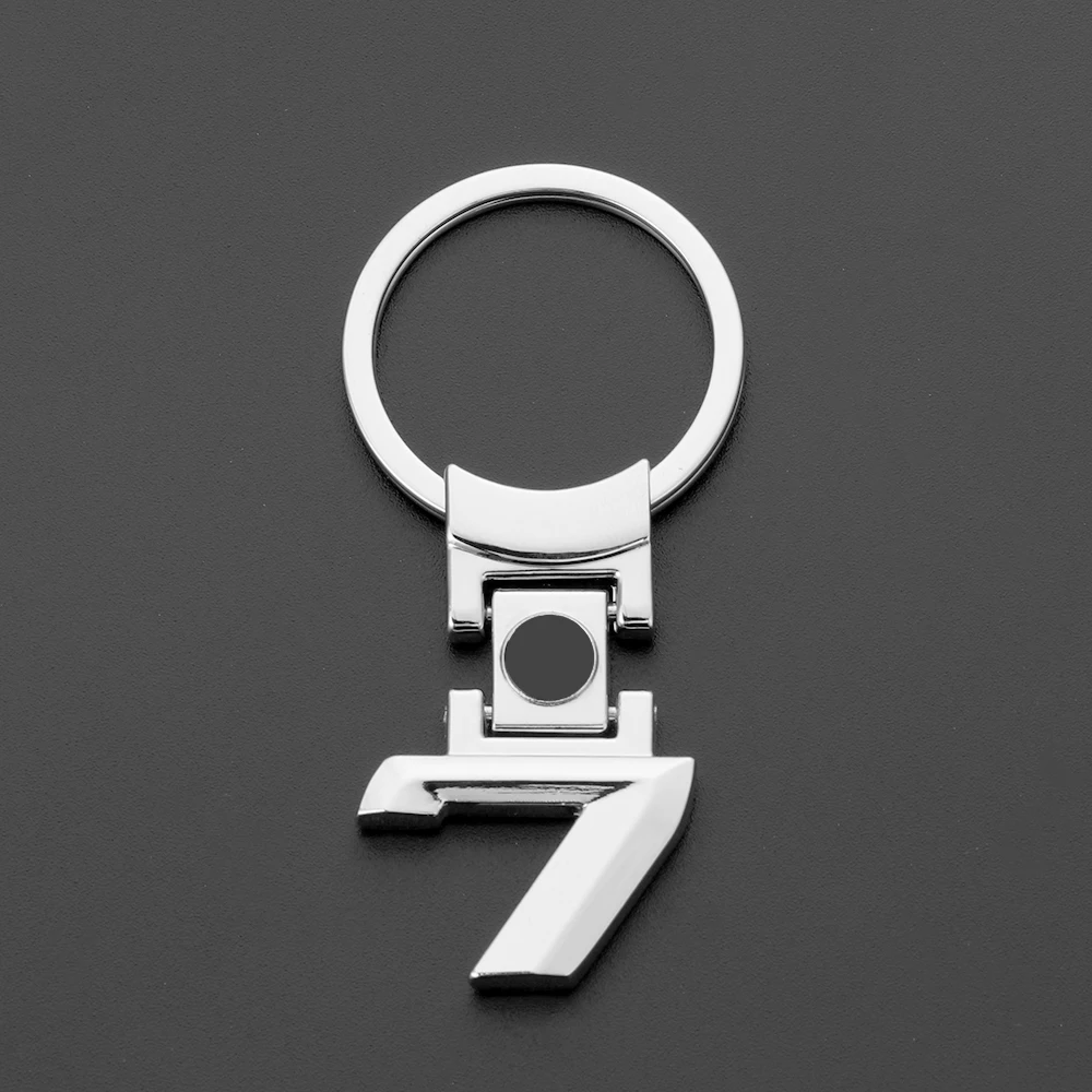 Портативный креативный 3D брелок из цинкового сплава, автомобильный брелок с эмблемой, металлический брелок для ключей BMW, украшение для ключей автомобиля - Название цвета: 7
