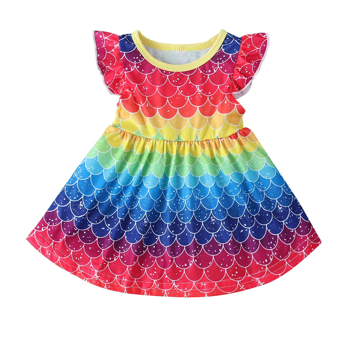 infant rainbow dress