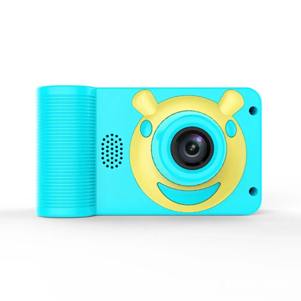 Высококачественная детская мини-камера 2,0 дюймов HD 1080P Цифровая камера с автофокусом для съемки подарки на день рождения игрушки для детей - Цвет: Blue