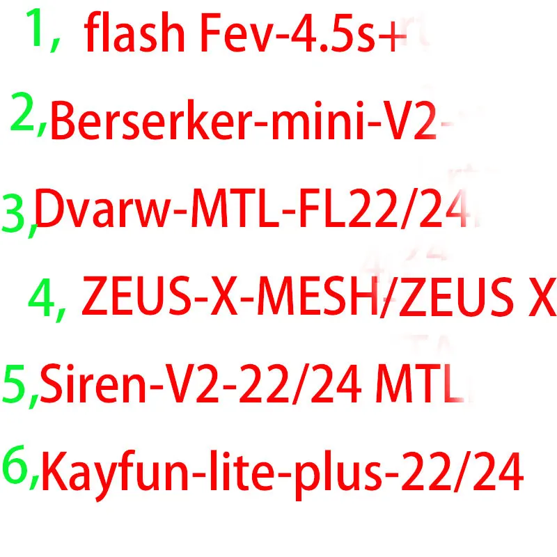 1600 шт хлопок Zeus X Mesh kayfun lite siren v2 v4 Dvarw mtl FL Berserker min v 2 mt Flash e Vapor fev V4.5S tank