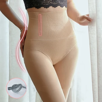 

Body Shaper Leggings Women with Steel Boned High Waist Autumn Winter Warm Leggings Seamless Sexy Push Up Leggins Mujer