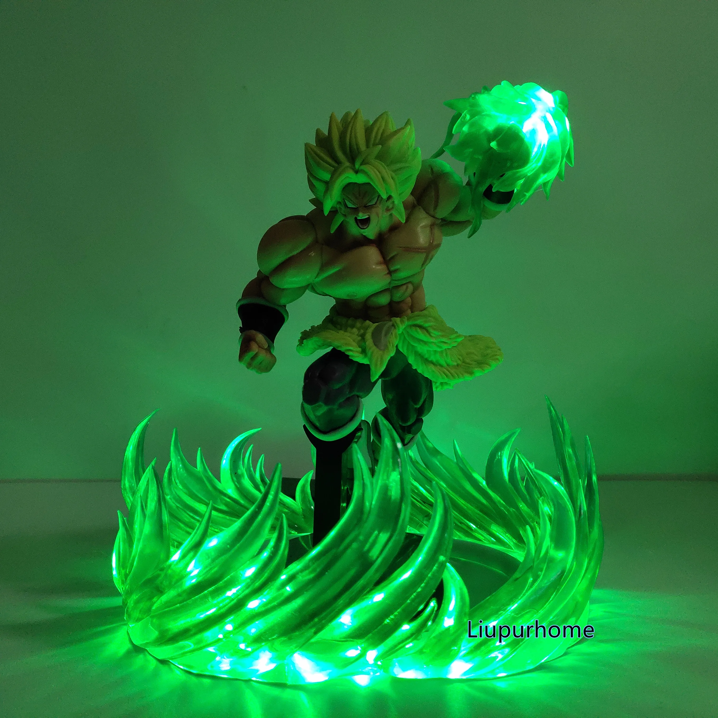 Dragon Ball, лампа Broly, Супер Saiyan, Светодиодные ночные светильники, Dragon Ball, супер Lamparas Broli DBZ, подарок для мальчика