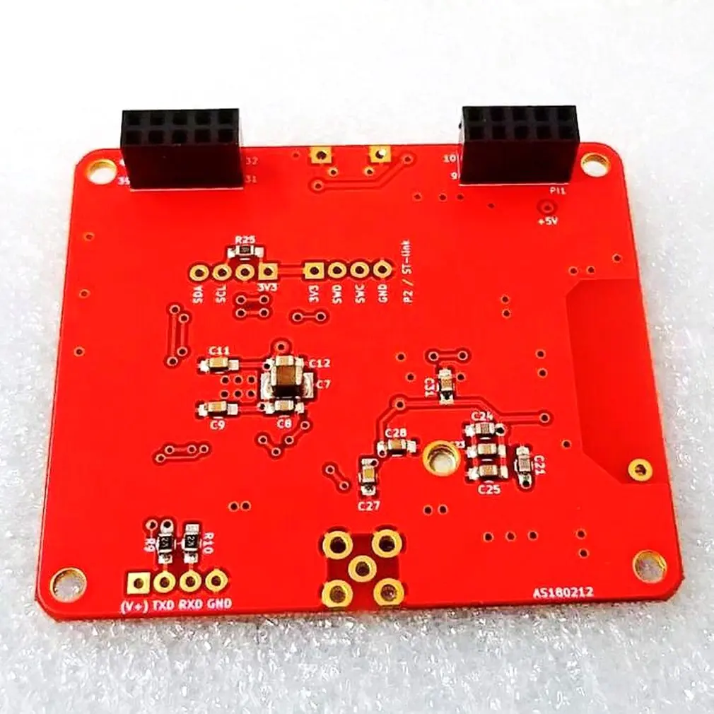 2,0 модуль точки доступа поддержка P25 DMR YSF NXDN для Raspberry Pi тип B 3B 3B+ с антенной платы Красный