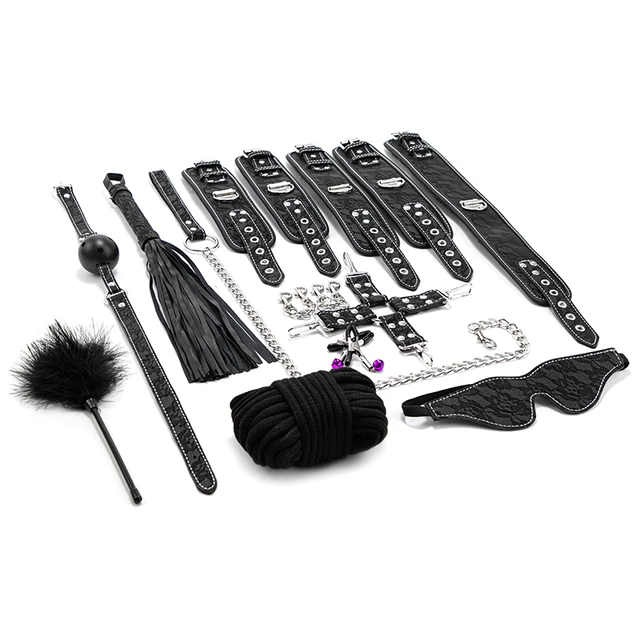 7Pcs Bdsm Set Sm Sex Toys For Women Couple Adjult Games Leather