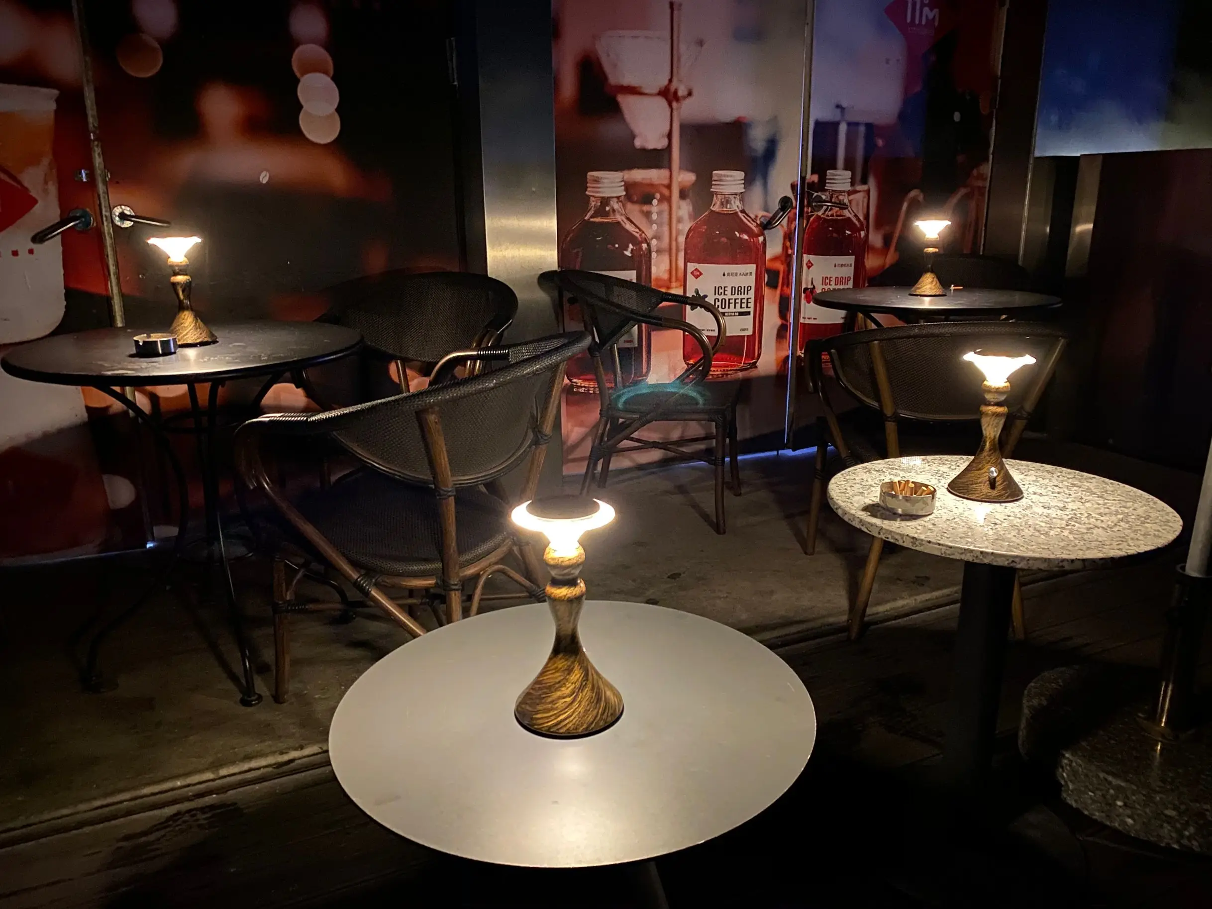 Lâmpada de Mesa sem Fio Toque sem Fio Luz da Noite Retro Recarregável Desktop Sensor Sala Jantar Café Luz Decorativa Led 9 Computers & Electronics