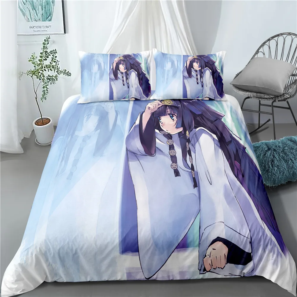 Anime Hunter Hunter 3D Printed Bedding Set Duvet Covers Pillowcases Comforter Bedding Set Bedclothes Bed Linen 