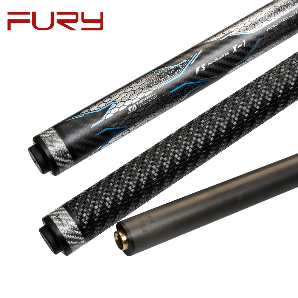 Offical Fury Billiard Cue Punch FS-CFX-N/P профессиональный набор из углеродного волокна Tecnologia 13 мм