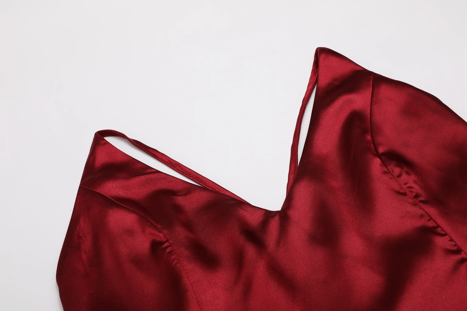 Robe De Soiree/Новое модное коктейльное платье на бретельках с v-образным вырезом, с высоким низким вырезом, 2019 сексуальные атласные вечерние