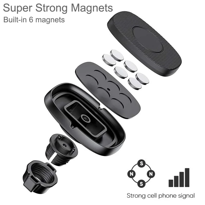 mobile stand for car Magnetic Car Phone Holder for iPhone Samsung Xiaomi GPS Magnet Car Air Vent Clip Mount Dashboard Car Mobile Phone Holder Stand phone holder for desk