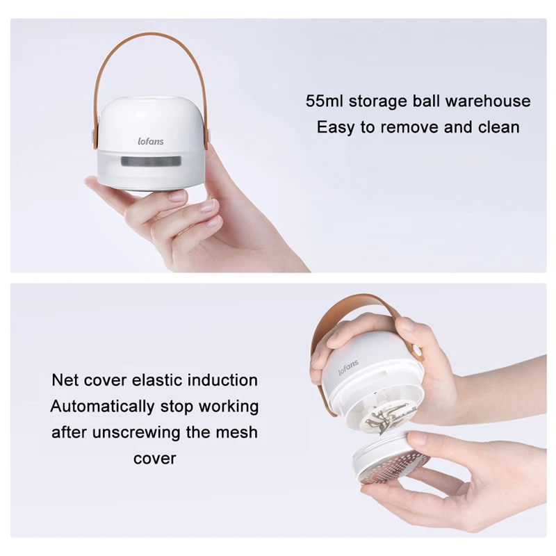 Original Xiaomi Mijia Lofans Hair Ball Trimmer Portable Hairball Removal Epilator Sweater Clothes Scarf Hair removal Machine