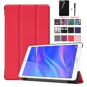 

Ultra-thin Case For Huawei MediaPad M5 lite 8.0 JDN2-W09 JDN2-AL00 Tablet Funda Capa Case for Huawei MediaPad M5 8.0"+Film+Pen