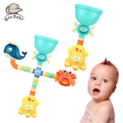 Jouets de bain pour bébé, jeu de douche à pulvérisation d'eau, jouet de bain pour enfant, requin, crabe, poulpe 