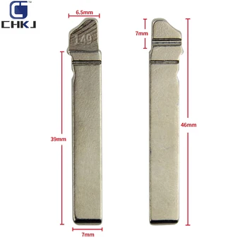 

CHKJ 10PCS/LOT HU162T Replacement Flip Folding Remote Key Blade NO.149 Car Key Blank For VW Golf 7 Sportsvan