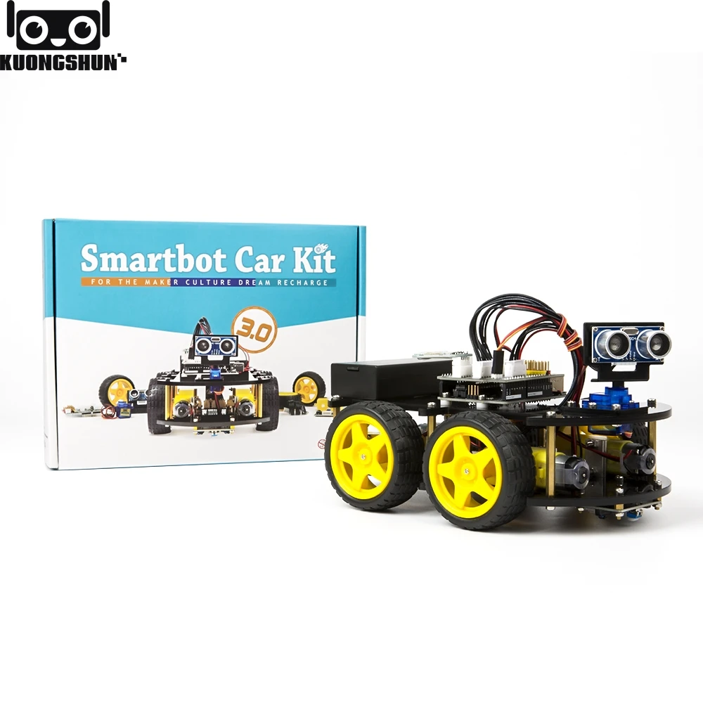 Smart Robot Car Kit, Arduino Robot Kit-0