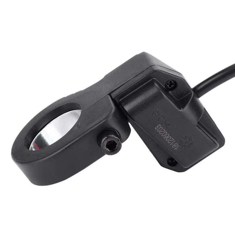 

Switch Fit For Motorcycle Scooter 2 In 1 Horn Headlamp Lamp Switch Light Button Self-locking