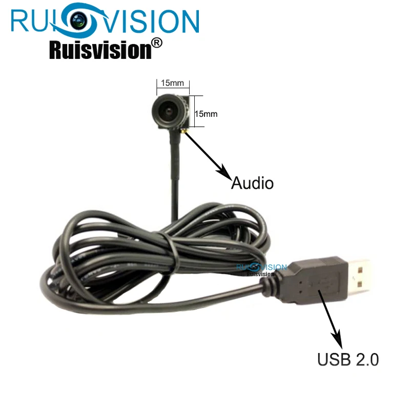 HD1080P мини-usb камера 3,6 мм/6 мм/8 мм объектив дополнительно микро 2.0мп USB камера видеонаблюдения UVC камера мини Windows камера