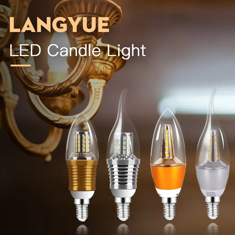

E14 Led Bulb Energy-Saving Candle Light Lamps Lampara Bombillas Highlight Led Lamp 5W 7W 9W 220V Home Lighting Decoration