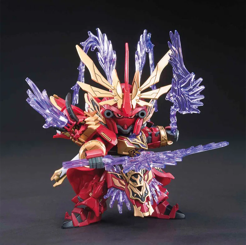 Собранная Модель Gundam милый BB Warrior SD три царства Chuangjie пройти 08 материк тела материк с мотоциклом