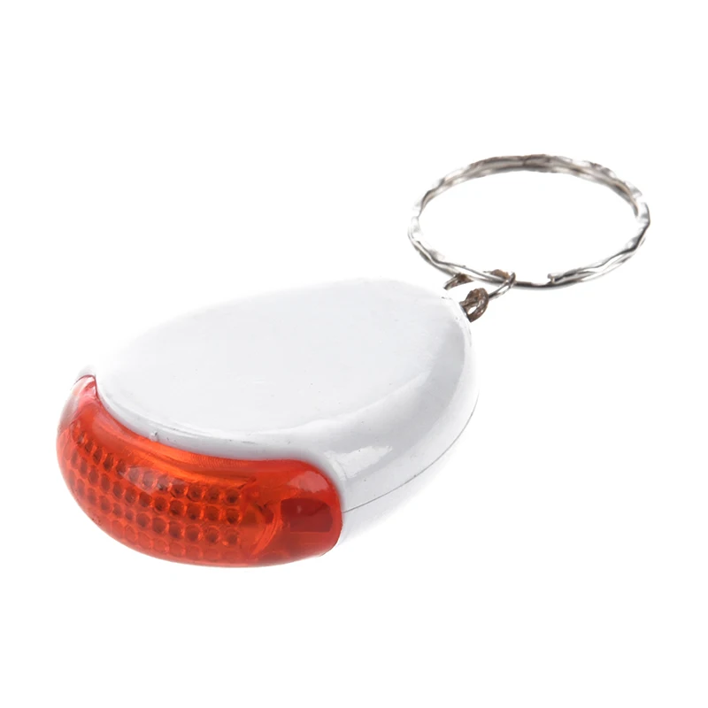 

NEW-KEY FINDER LOCATOR WHISTLE LED LIGHT CHAIN BEEP