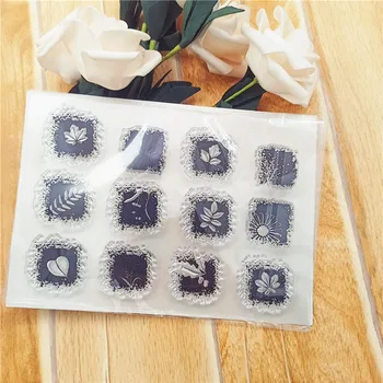 

11*16CM Hot selling Leaf directory transparent seal clear stamp silicone seal roller stamp DIY scrapbook album / card production