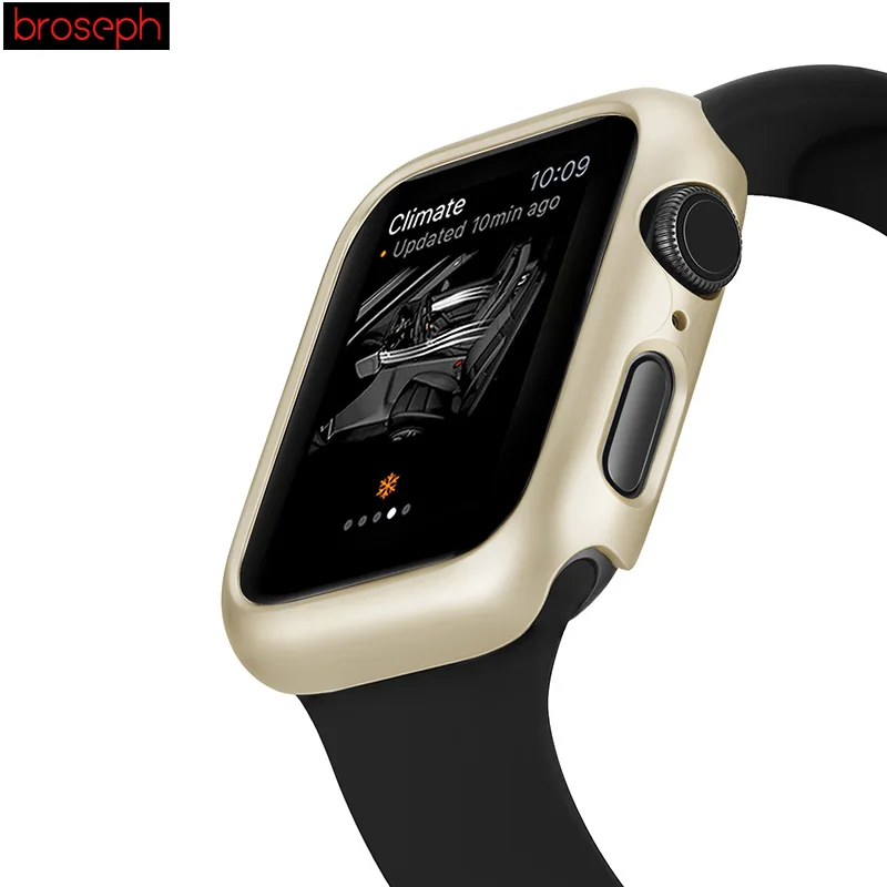 Защитный чехол для Apple Watch 4 44 мм 40 мм корпус корпуса часов бампер для iWatch серии 4 Чехол