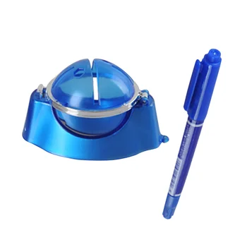 

Golf Ball Liner Template Drawing Marking Spot Liner Alignment Putting Tool Golf Training Accessories with Maker Pen (Blue)