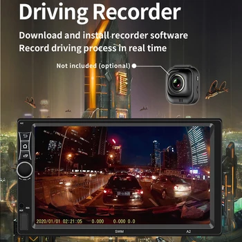 

Bluetooth Car mp5 player Video In-dash Replacement Set 7" Auto GPS 2 dIN FM