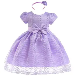 Платье для девочек; газовая детская юбка принцессы с вышивкой; платье-пачка с короткими рукавами; импортные товары; детское торжественное