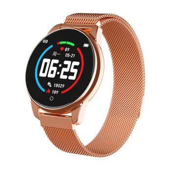

Waterproof Smart Bracelet Blood Pressure Health Monitoring Sports Recording Intelligent Watch DQ-Drop