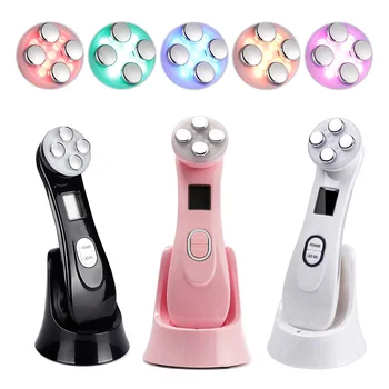 

5in1 RF EMS Electroporation LED Photon Light Therapy Beauty Device Anti Aging Face Lifting Tightening Eye Facial Skin Care Tools