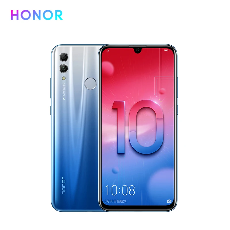 Huawei Honor 10 Lite глобальная версия 4 Гб 64 ГБ Android 9 0 Восьмиядерный 6 21 дюймов 2340*1080P 24MP