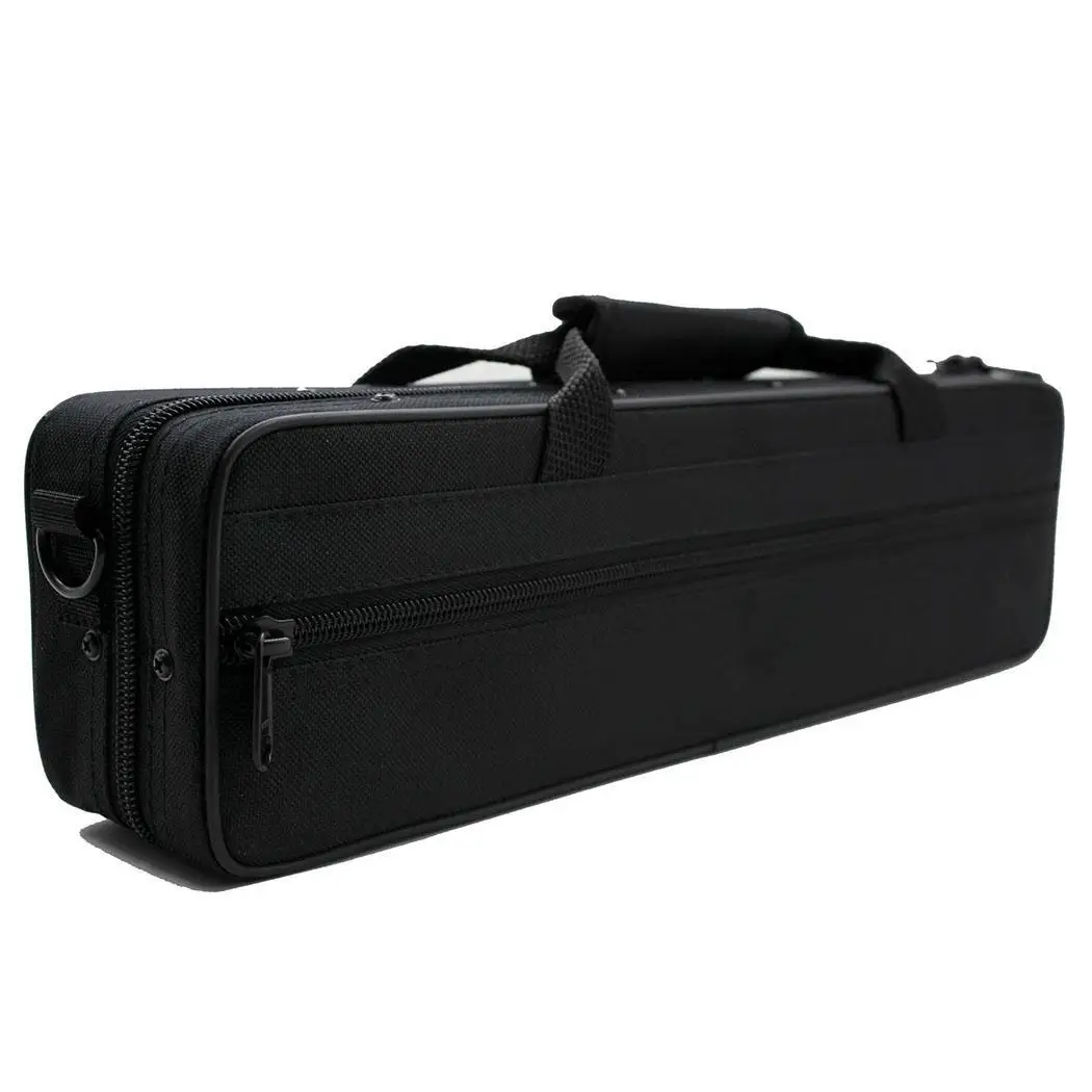 New Flute Musical Instrument Waterproof Storage Solid Black Bag Backpack