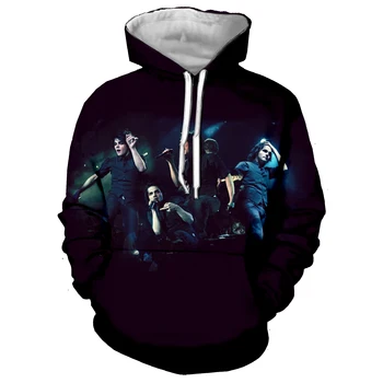 

My Chemical Romance 3D Printed Hoodies Rock Men Jacket Clothes Hoodie Boys Casual Tops Male Coat Streetwear Clothes Harajuku 5XL