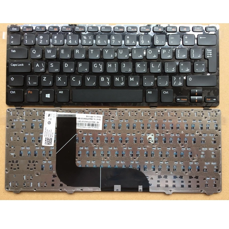 

AR Arabic for DELL Inspiron 5423 14z-5423 14Z 3360 1618l 13Z-5323 5323 Vostro 3360 V3360 keyboard laptop