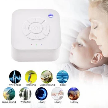 

White Noise Machine USB Rechargeable Timed Shutdown Sleep Sound Machine For Sleeping Relaxation for Baby Adult Office Travel