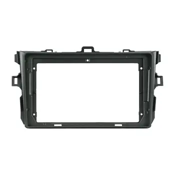 

Car Radio Navigation Fascia Dashboard Decoration Kit Frame Front Panel Fit for 2008-2011 Double Din 9 inch Radio Player