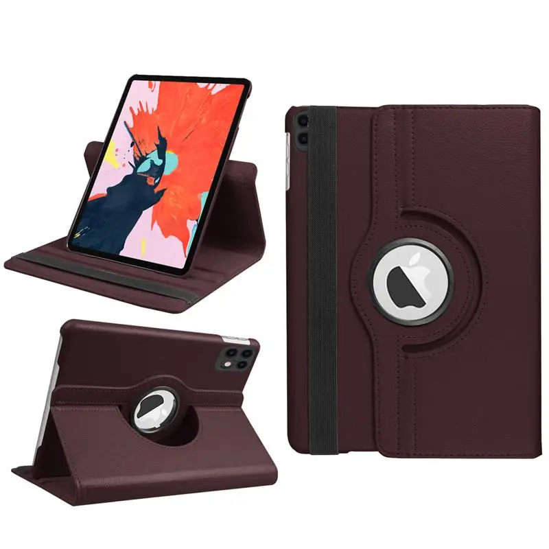 

Tablet Case For iPad Pro 12.9 inch 2020 Case 360° Rotating Flip Folio Stand Protective Cover For iPad Pro 12 9 Leather Cases
