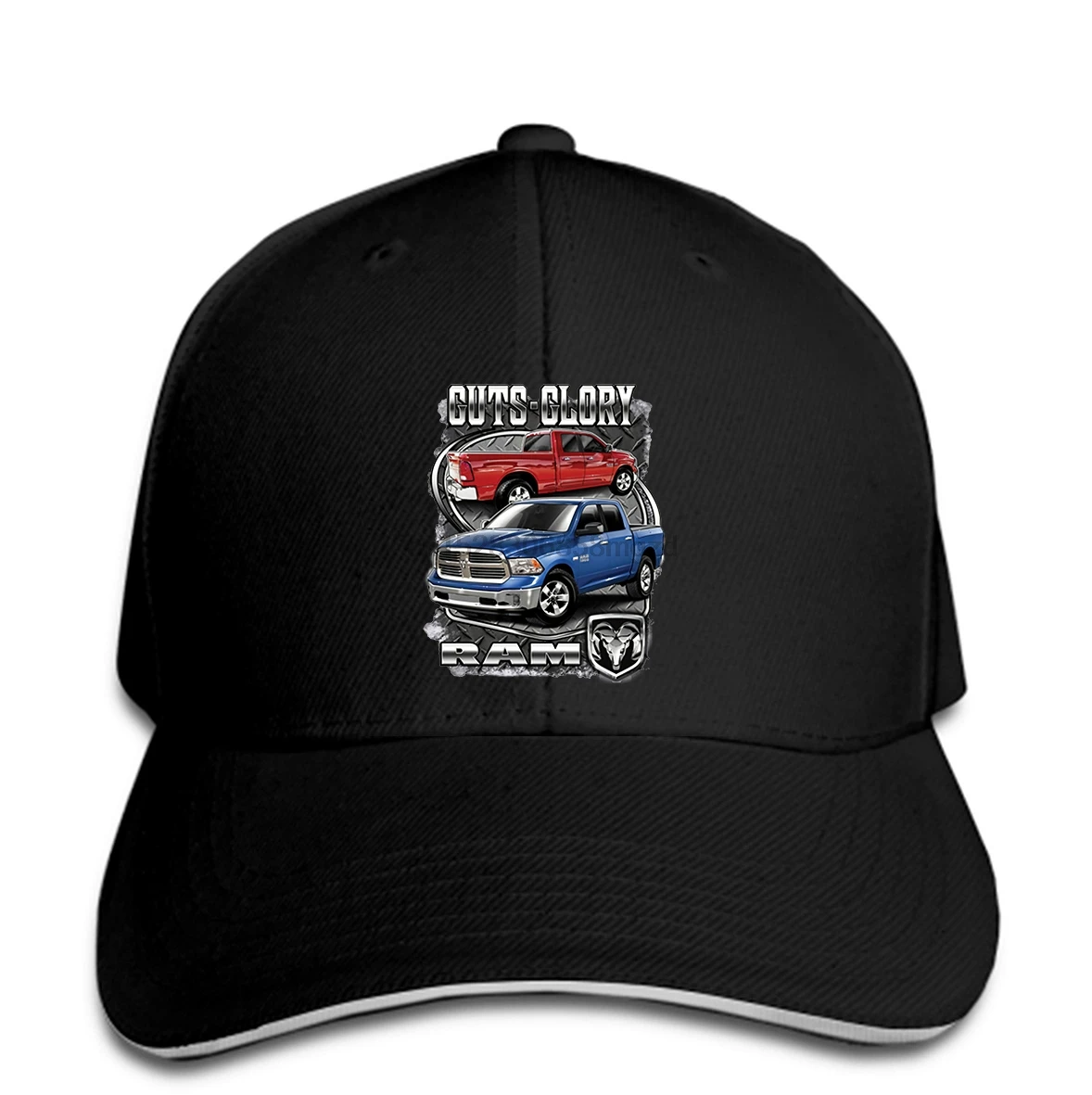 Бейсболка Dodge Ram внутрь и великолепная для мужчин женщин Лицензированная Кепка