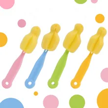 1 шт. Детская щетка для чистки бутылки 360 градусов губка стакан для мытья бутылки щетки