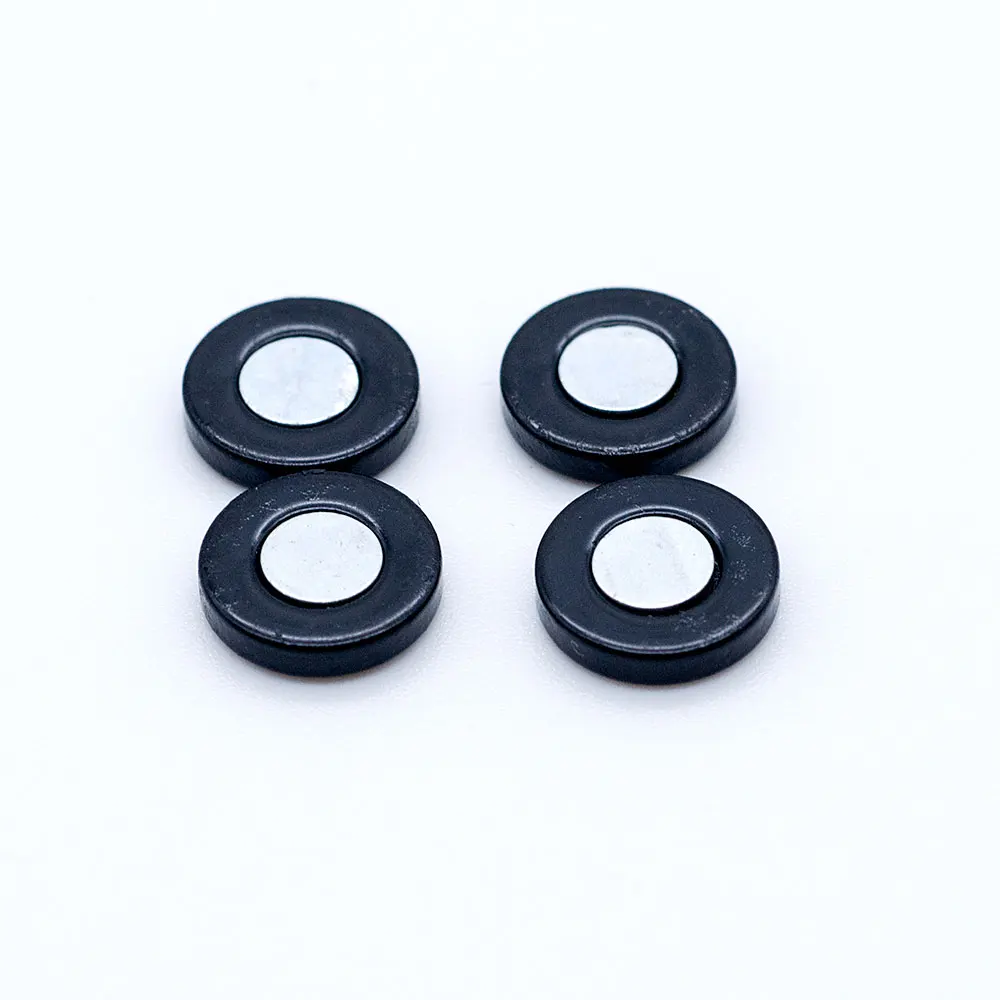 Stainless Steel Black Color Magnet Fake Earring non piercing Men's Punk Earrings Fashion Male Piercing Jewelry
