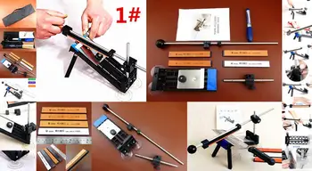 

Professional Kitchen Sharpening System Fix-Angle Knife Cutter Sharpener Tool With 4 Stones - Sewing Stitching Carving Stamping