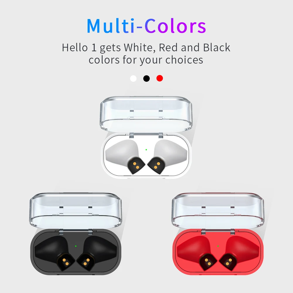 Hello 1 sport Ture wireless bluetooth5 0 earphone Earbuds For Mobile Phones Headset with Mic Heavy bass audifonos fone de ouvido