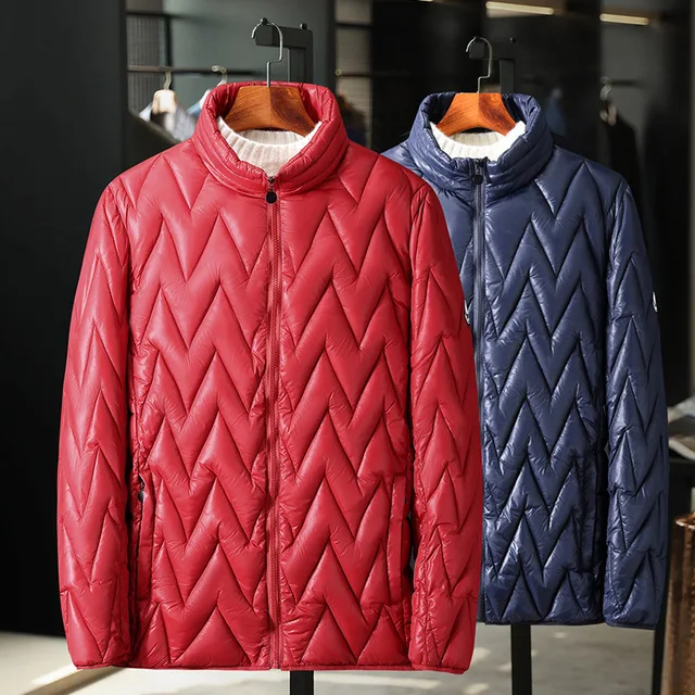 Rlyaeiz Oversize 8XL 9XL 10XL Quality Casual Mens Winter Jackets Warm Men Parka Coat Men Ultralight Down Cotton Overcoats