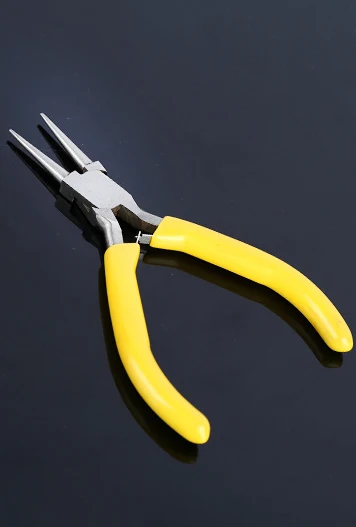 Round nose pliers Игла оптом-плоскогубцы 5-дюймовый мини DIY Аксессуары Ювелирные изделия с бусинами; небольшие Ручные плоскогубцы ручной инструмент - Цвет: Round nose pliers