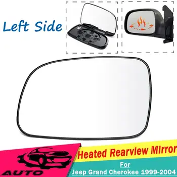 

With Heated Function Car Left Right Side Rearview Wing Mirror Glass Lens For Jeep Grand Cherokee 1999 2000 2001 2002 2003 2004