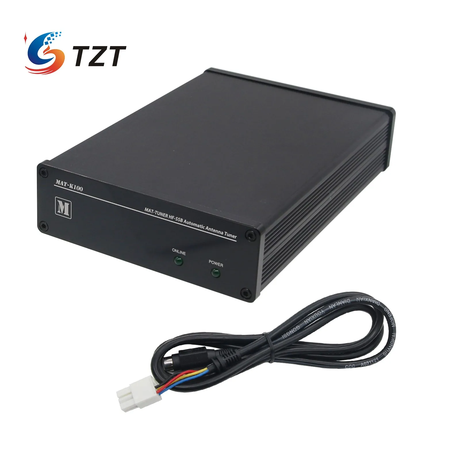 US $148.80 TZT MATK100 HFSSB Automatic Antenna Tuner Short Wave 120W Auto Tuner Ham Radio